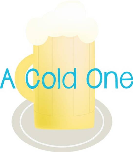 Picture of Cold One SVG File
