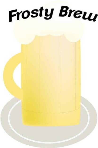 Picture of Frosty Brew SVG File