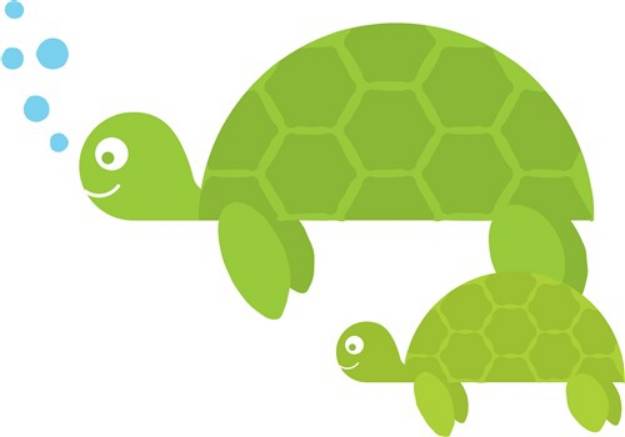Picture of Sea Turtles SVG File