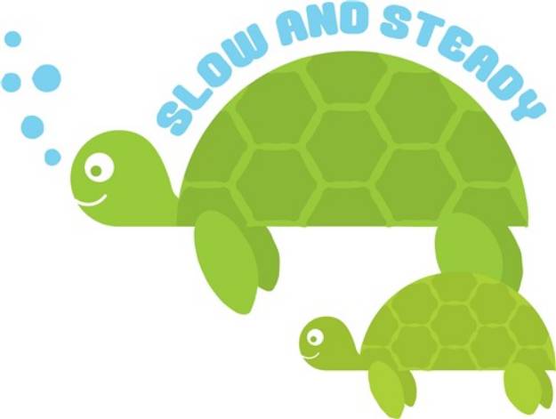 Picture of Slow and Steady SVG File