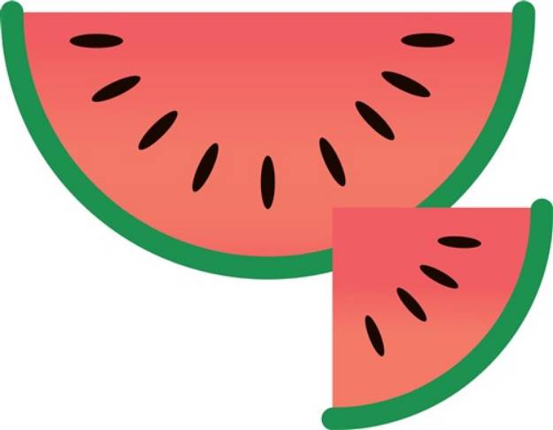 Picture of Watermelon Slice SVG File