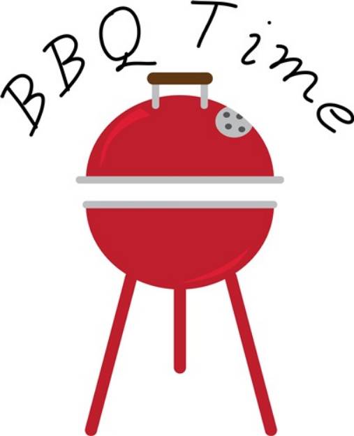 Picture of BBQ Time SVG File