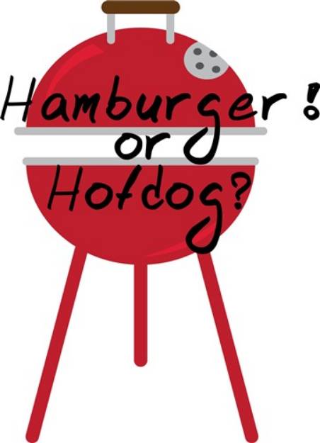 Picture of Hamburger or Hotdog SVG File