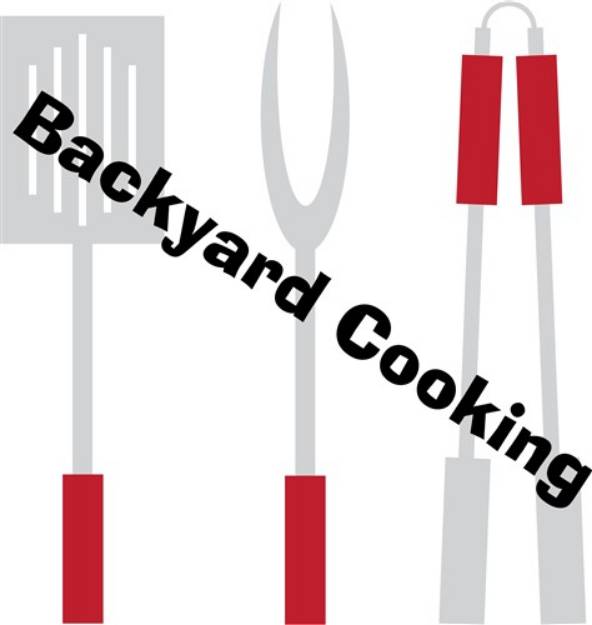 Picture of Backyard Cooking SVG File