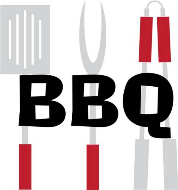 Picture of BBQ Utensils SVG File