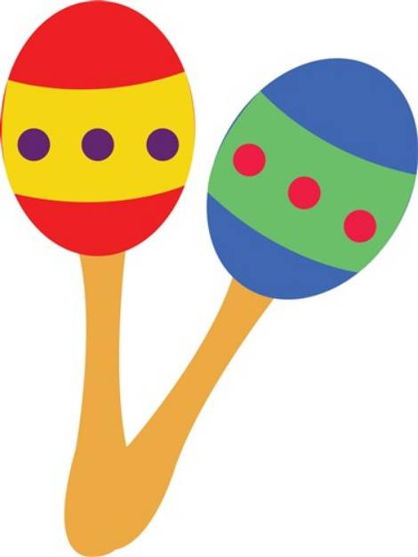 Picture of Maracas Shakers SVG File