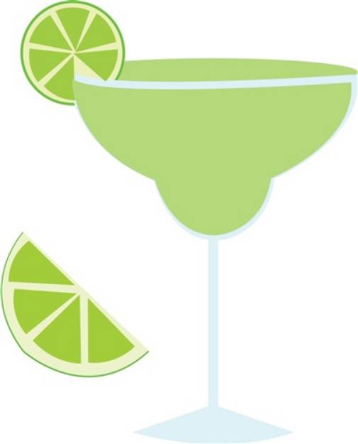 Picture of Lime Margarita SVG File