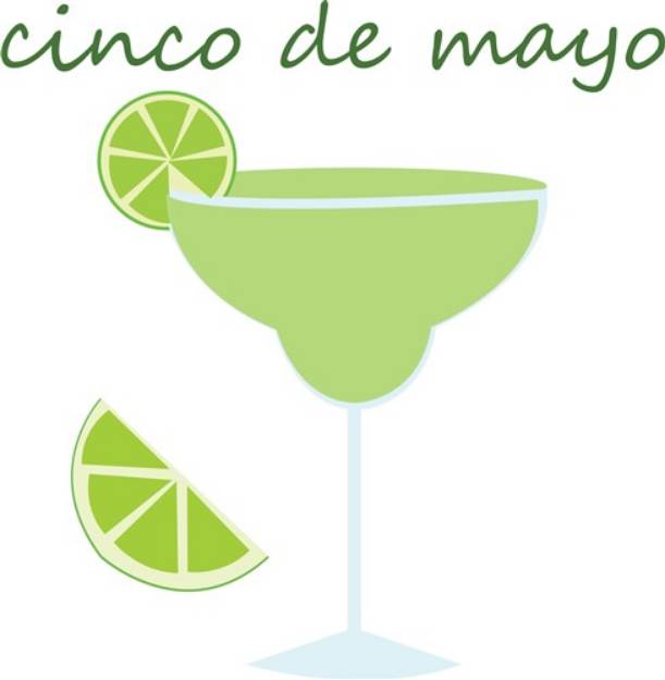 Picture of Cinco de Maya Margarita SVG File