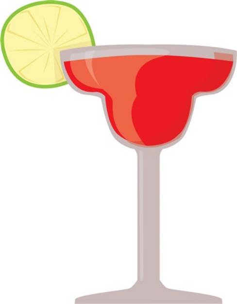Picture of Red Margarita SVG File
