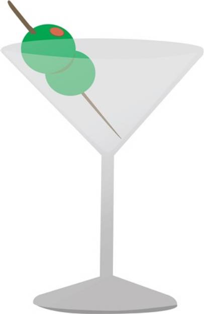 Picture of Olives Drink SVG File