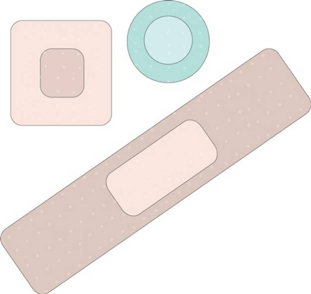 Picture of Bandages SVG File