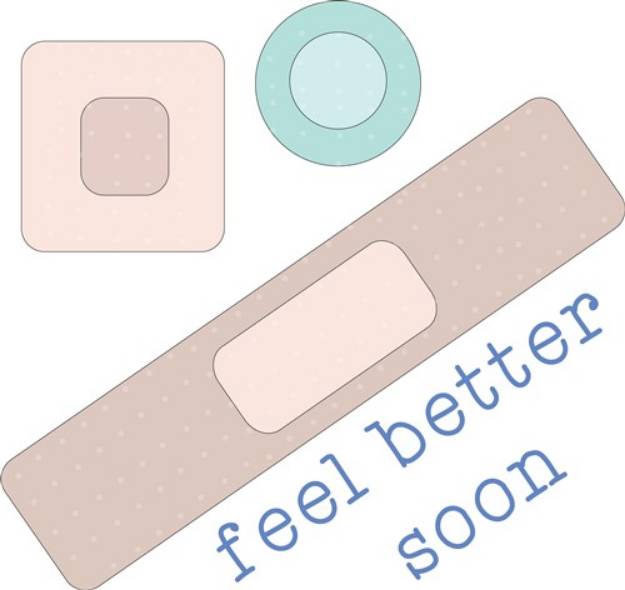 Picture of Feel Better Soon SVG File