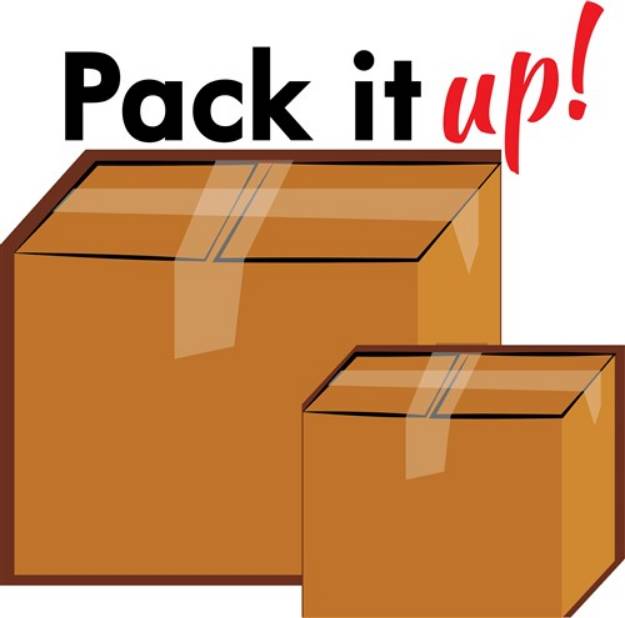 Picture of Pack It Up SVG File