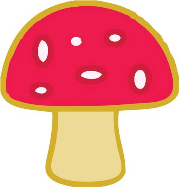 Picture of Mushroom SVG File