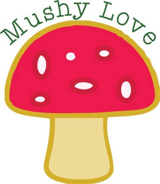 Picture of Mushy Love SVG File