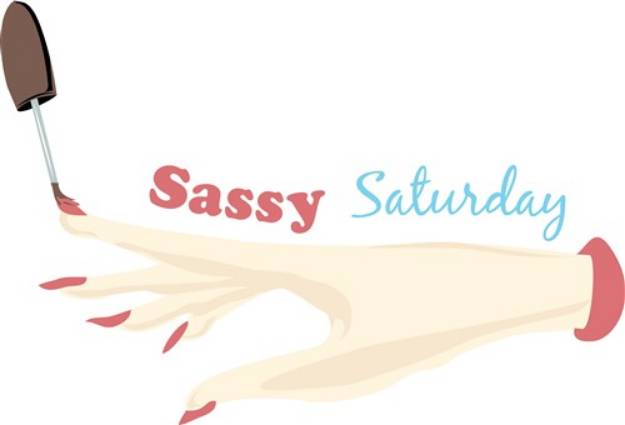 Picture of Sassy Saturday SVG File