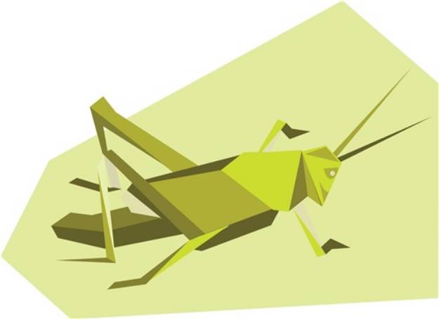 Picture of Origami Cricket SVG File