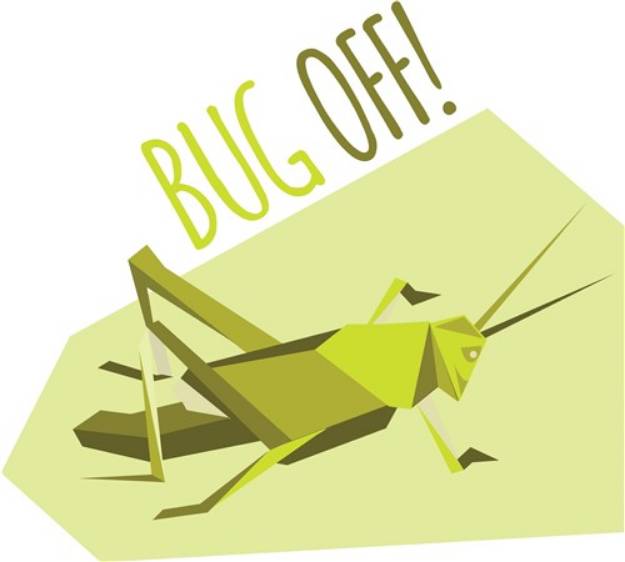 Picture of Bug Off! SVG File