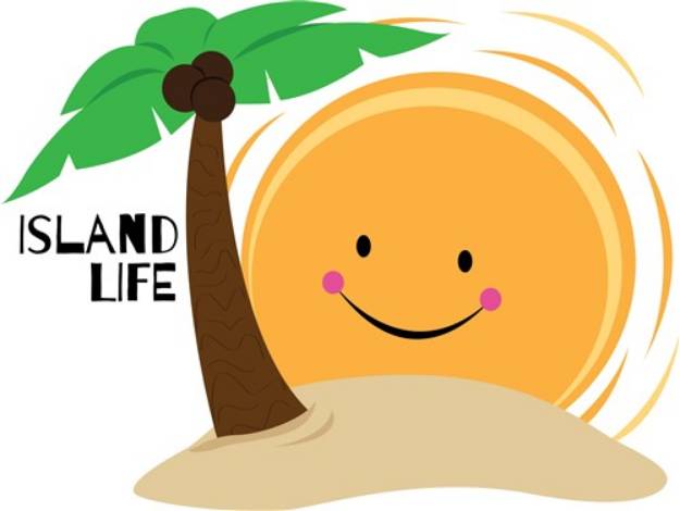 Picture of Island Life SVG File