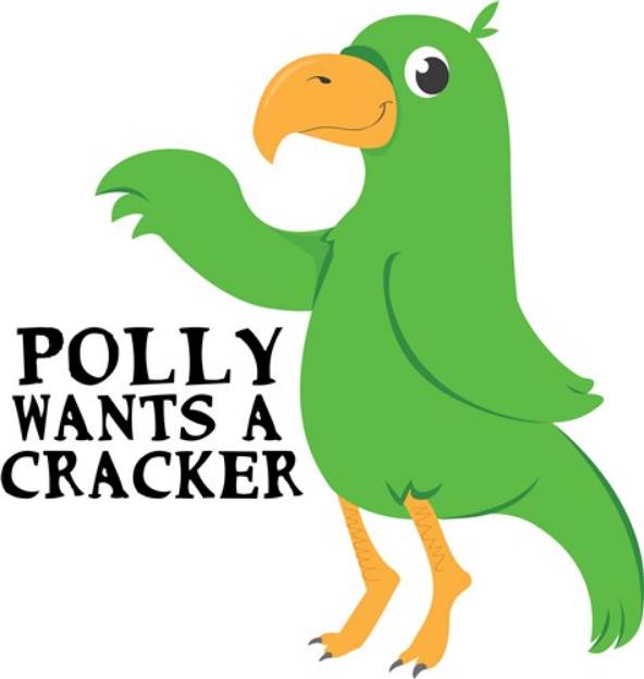 Picture of Polly Cracker SVG File