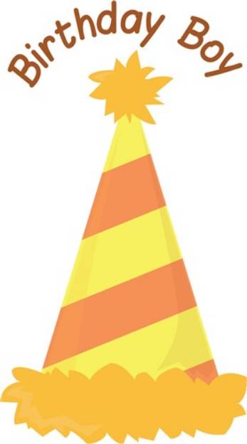 Picture of Birthday Boy SVG File