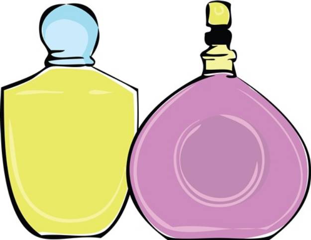 Picture of Perfume Bottles SVG File