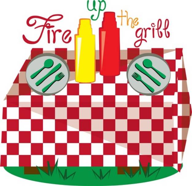 Picture of Fire Grill SVG File