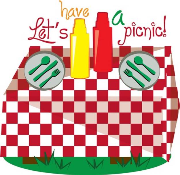 Picture of Lets Have a Picnic SVG File