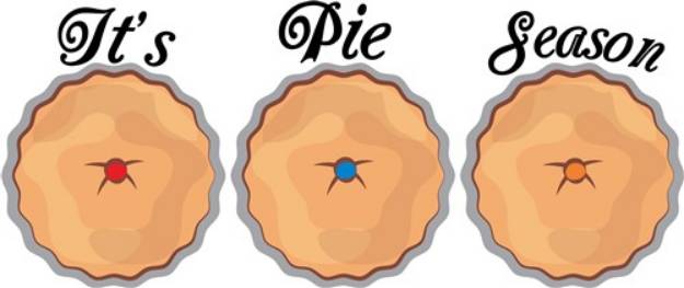 Picture of Pie Season SVG File