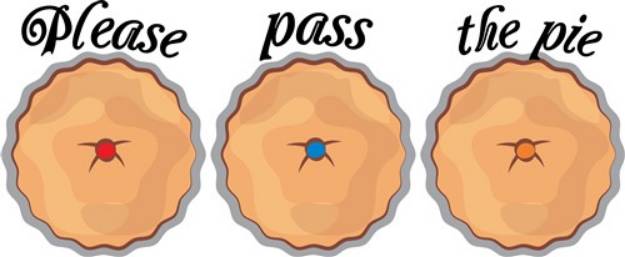 Picture of Please Pass the Pie SVG File