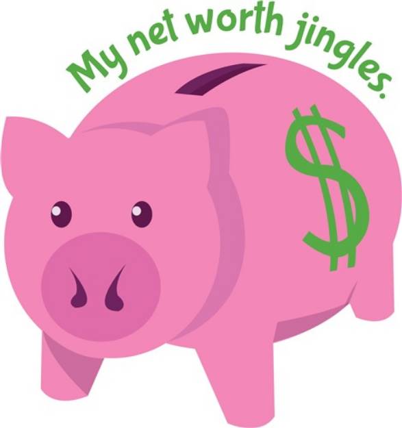 Picture of Net Worth SVG File