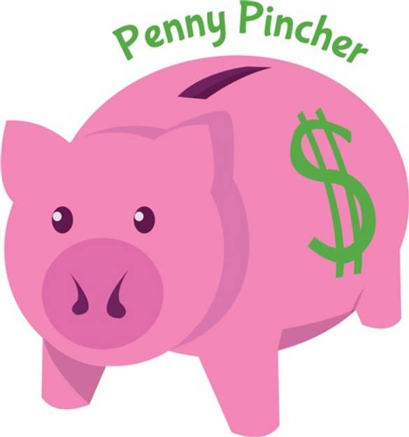Picture of Penny Pincher SVG File