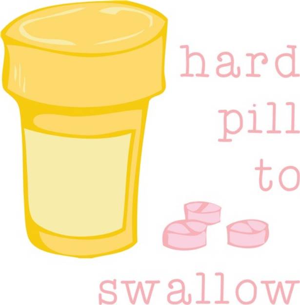Picture of Hard Pill SVG File