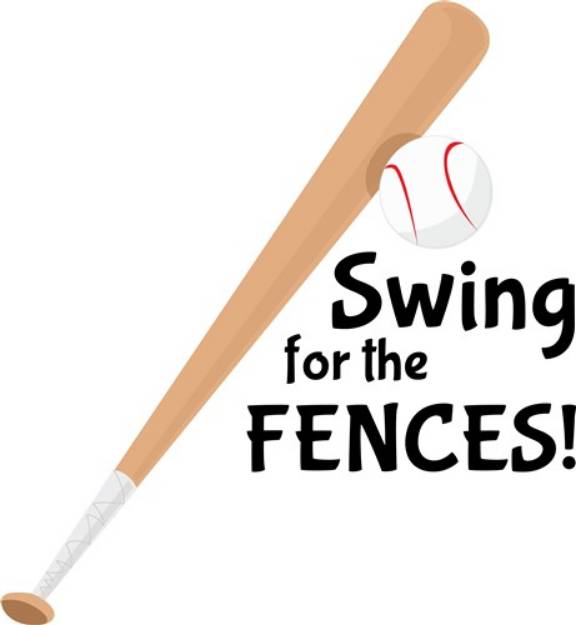 Picture of Swing Fence SVG File