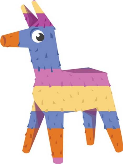 Picture of Pinata Donkey SVG File