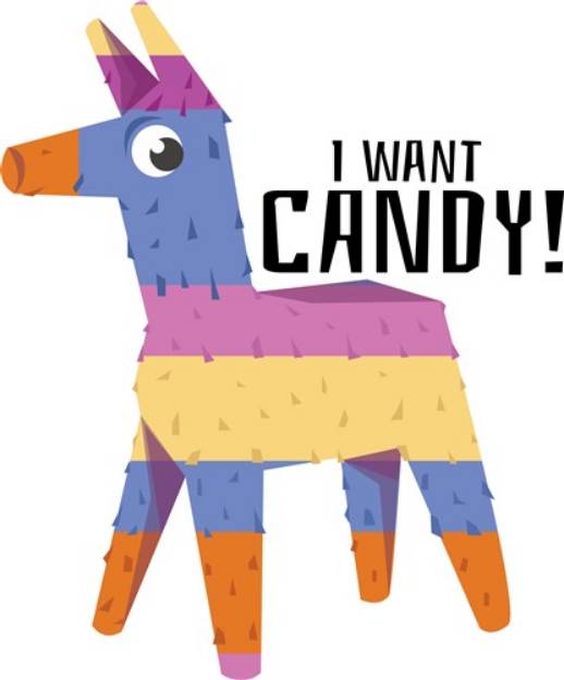 Picture of Want Candy SVG File
