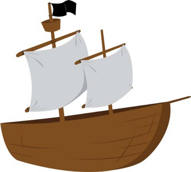 Picture of Boat Ship SVG File