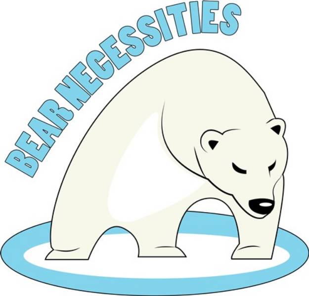 Picture of Bear Necessities SVG File