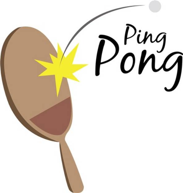Picture of Ping Pong SVG File