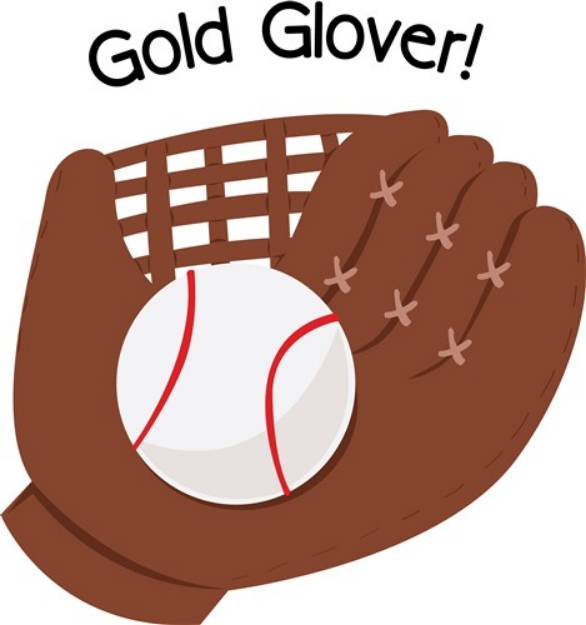 Picture of Gold Glover SVG File