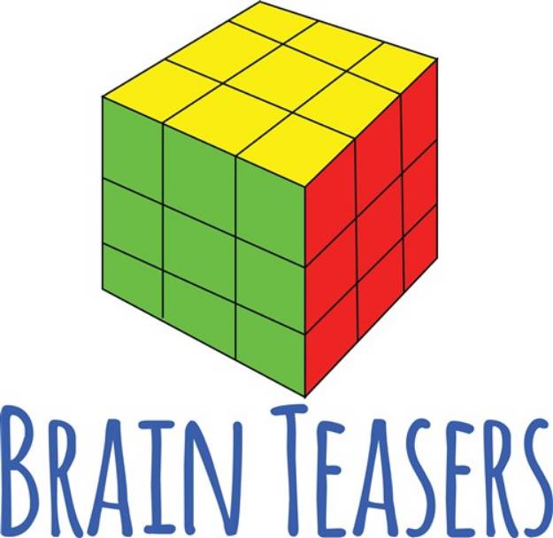 Picture of Brain Teasers SVG File