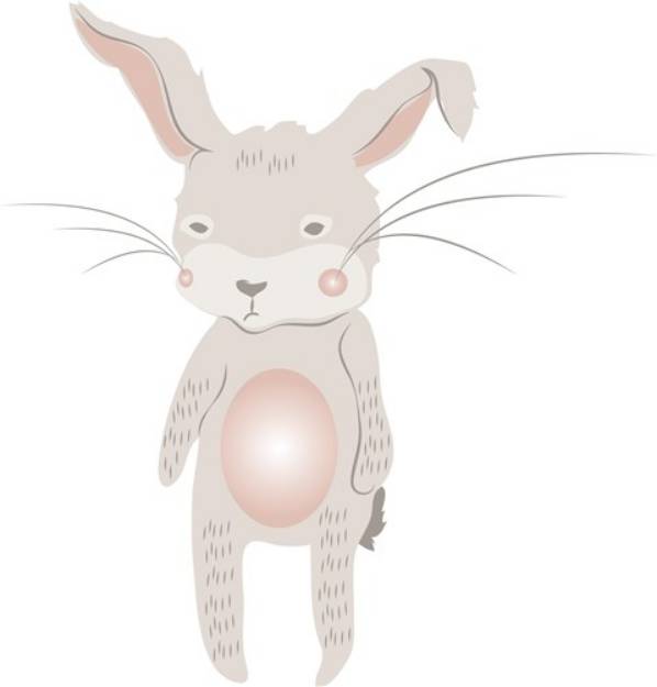Picture of Raggedy Bunny SVG File
