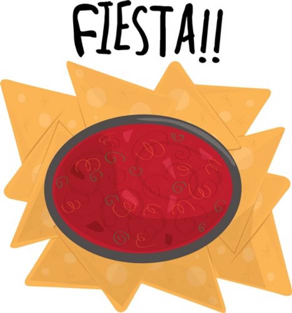 Picture of Fiesta Chips SVG File