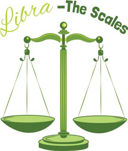 Picture of Libra-The Scales SVG File