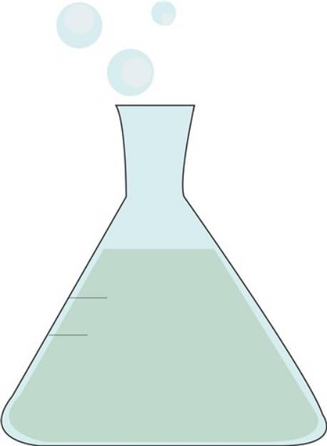 Picture of Science Beaker SVG File