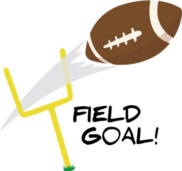 Picture of Field Goal SVG File