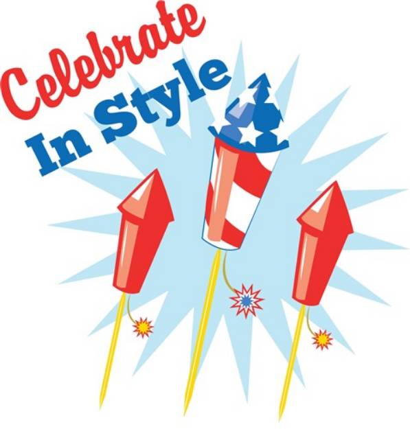 Picture of Celebrate in Style SVG File