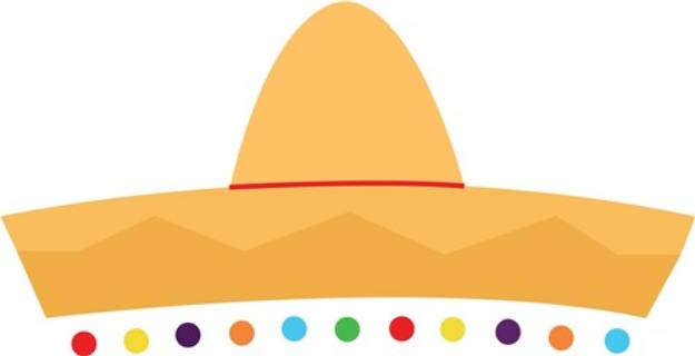 Picture of Fiesta Hat SVG File
