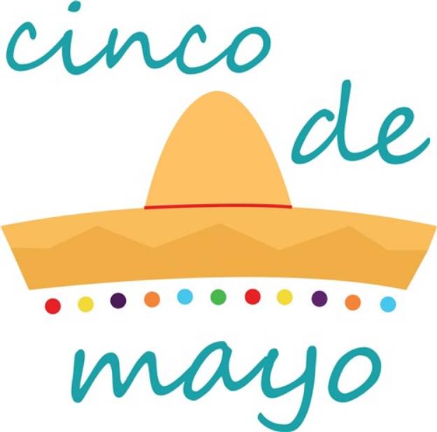 Picture of Cinco de Mayo Hat SVG File
