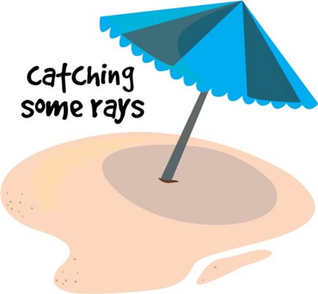 Picture of Catching Some Rays SVG File